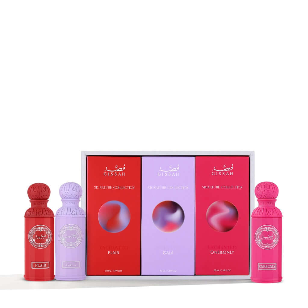 Enchanted Set 3x50ml EDP For Her by Gissah Fragrances-Soulo Farabia