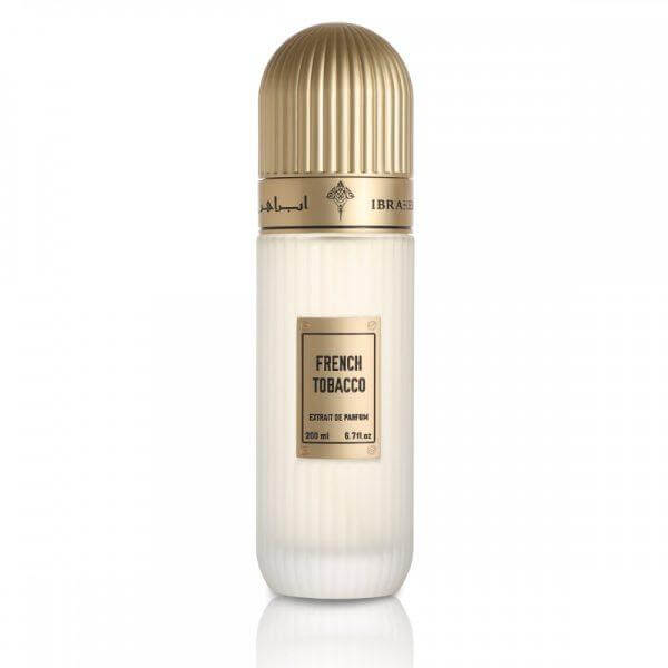 French Tobacco 200ml EDP Unisex by Ibrahim Al Qurashi-Soulo Farabia