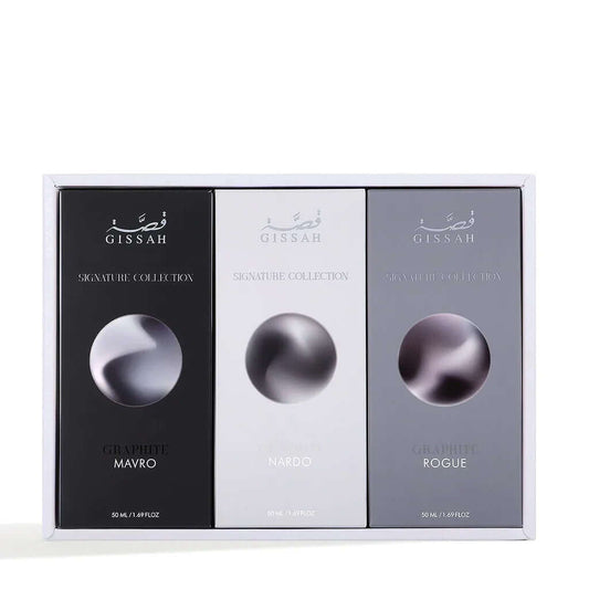 Graphite Set 3x50ml EDP Unisex by Gissah-Soulo Farabia