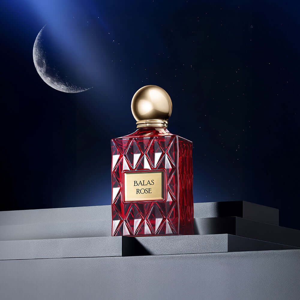 Balas Rose 75ml EDP Unisex by Ibrahim Al Qurashi-Soulo Farabia