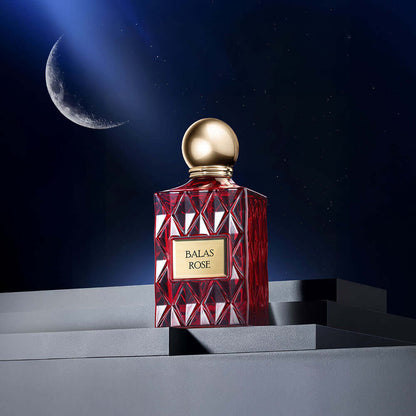 Balas Rose 75ml EDP Unisex by Ibrahim Al Qurashi-Soulo Farabia