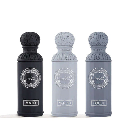 Graphite Set 3x50ml EDP Unisex by Gissah-Soulo Farabia
