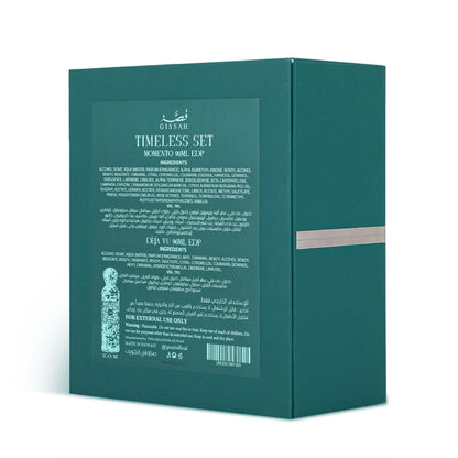 Timeless Set 2x90ml EDP Unisex by Gissah Fragrances-Soulo Farabia