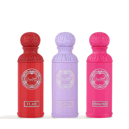 Enchanted Set 3x50ml EDP For Her by Gissah Fragrances-Soulo Farabia