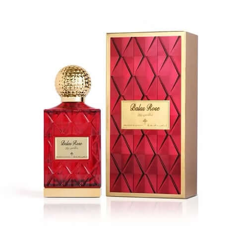 Balas Rose 75ml EDP Unisex by Ibrahim Al Qurashi-Soulo Farabia