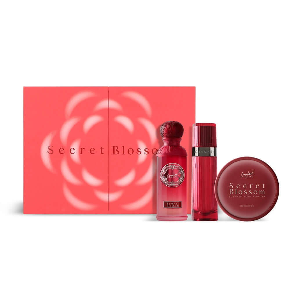 Secret Blossom Perfume Set EDP For Her by Gissah Fragrances-Soulo Farabia