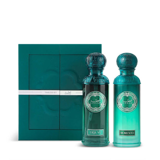 Timeless Set 2x90ml EDP Unisex by Gissah Fragrances-Soulo Farabia