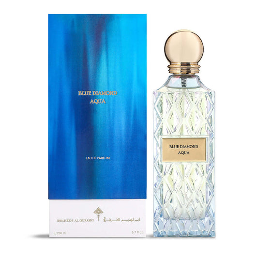 Blue Diamond Aqua 200ml EDP Unisex by Ibrahim Al Qurashi-Soulo Farabia
