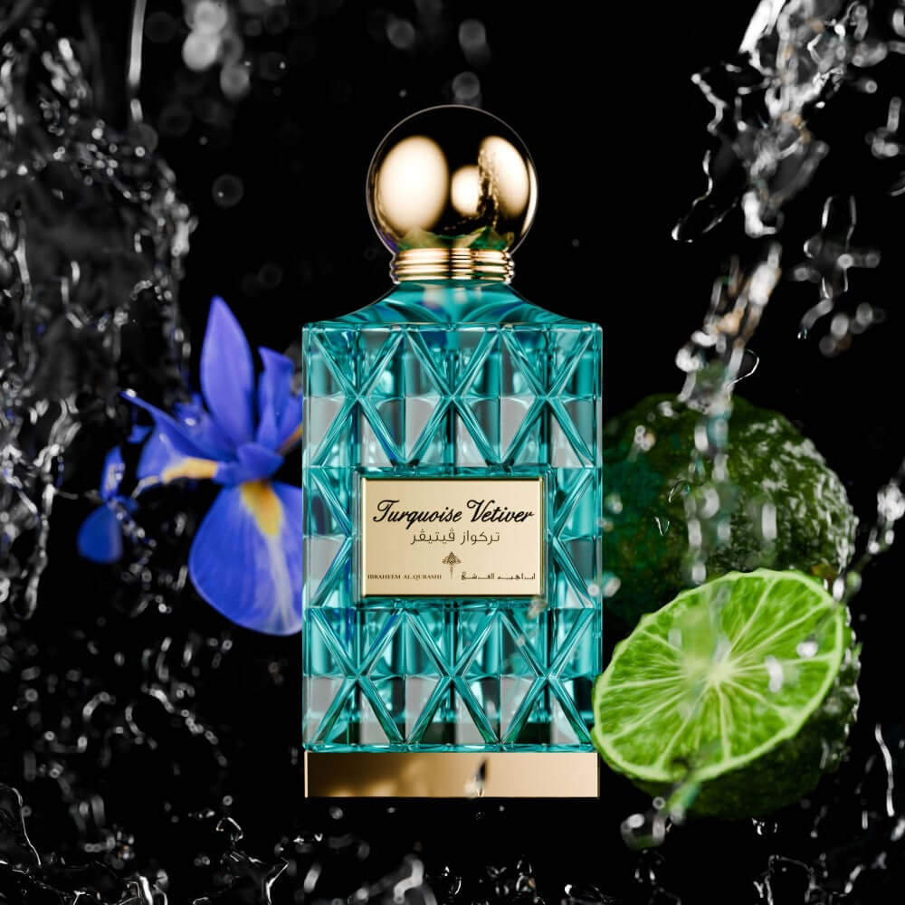 Turquoise Vetiver 75ml EDP Unisex by Ibrahim Al Qurashi-Soulo Farabia