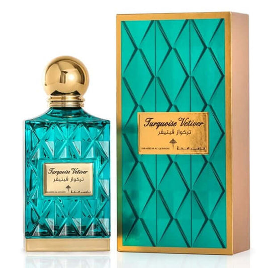 Turquoise Vetiver 75ml EDP Unisex by Ibrahim Al Qurashi-Soulo Farabia
