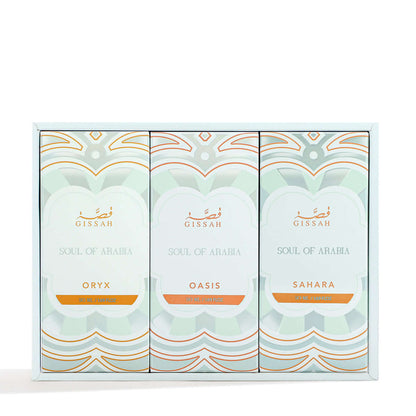 Soul of Arabia Set 3x50ml EDP Unisex by Gissah Fragrances-Soulo Farabia