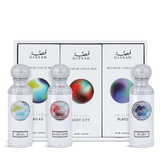 Atlantis Set 3x50ml EDP Unisex by Gissah Fragrances-Soulo Farabia