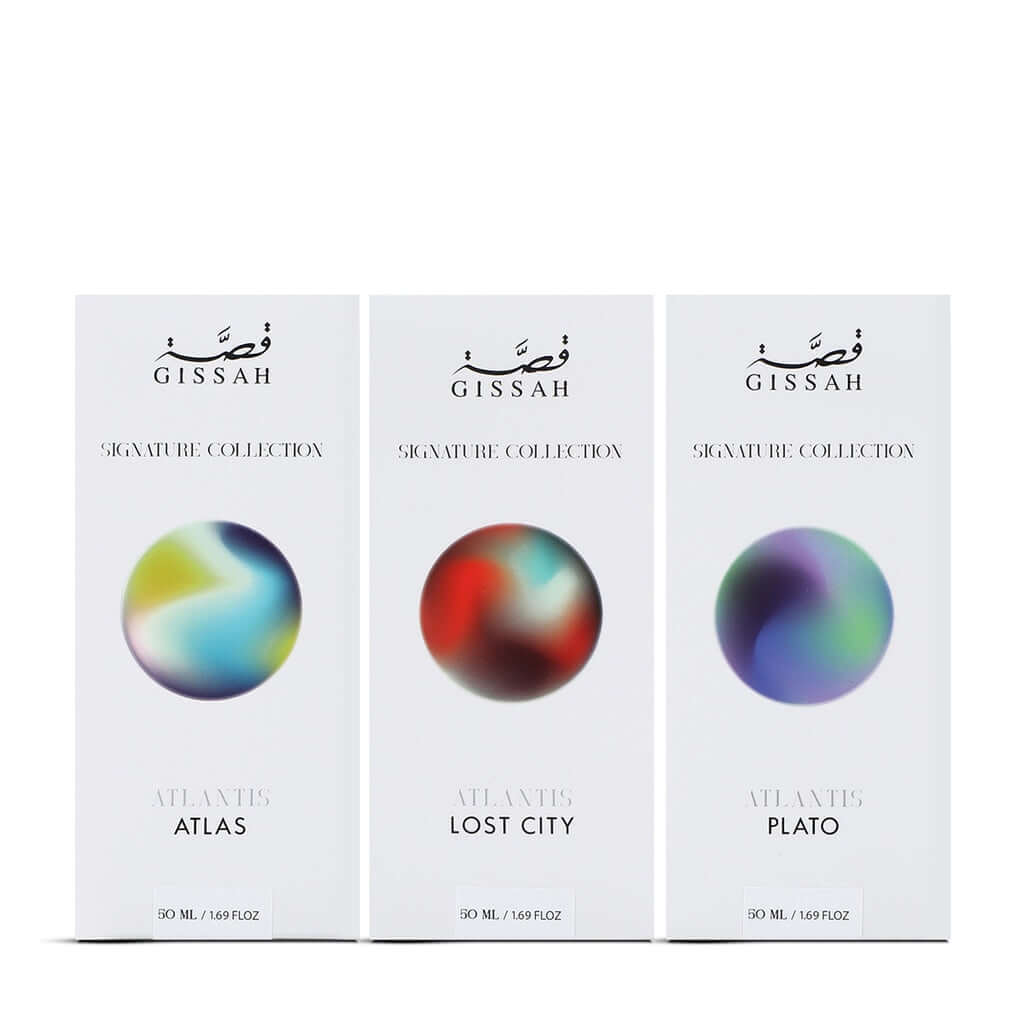 Atlantis Set 3x50ml EDP Unisex by Gissah Fragrances-Soulo Farabia