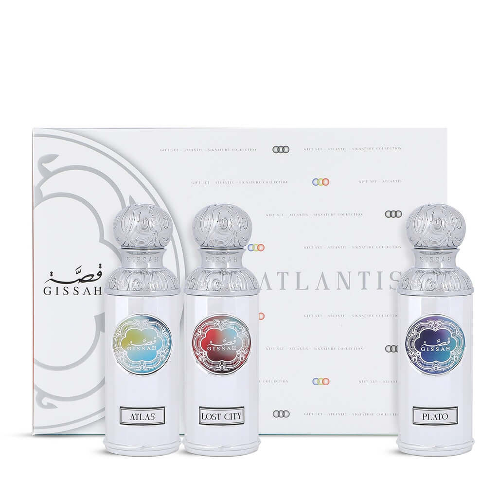 Atlantis Set 3x50ml EDP Unisex by Gissah Fragrances-Soulo Farabia