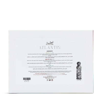 Atlantis Set 3x50ml EDP Unisex by Gissah Fragrances-Soulo Farabia