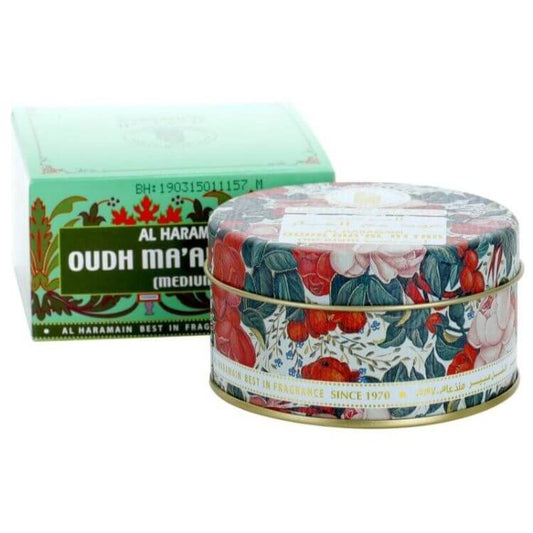 Al Haramain Oudh Maal Attar 50g Incense Bukhoor-Soulo Farabia