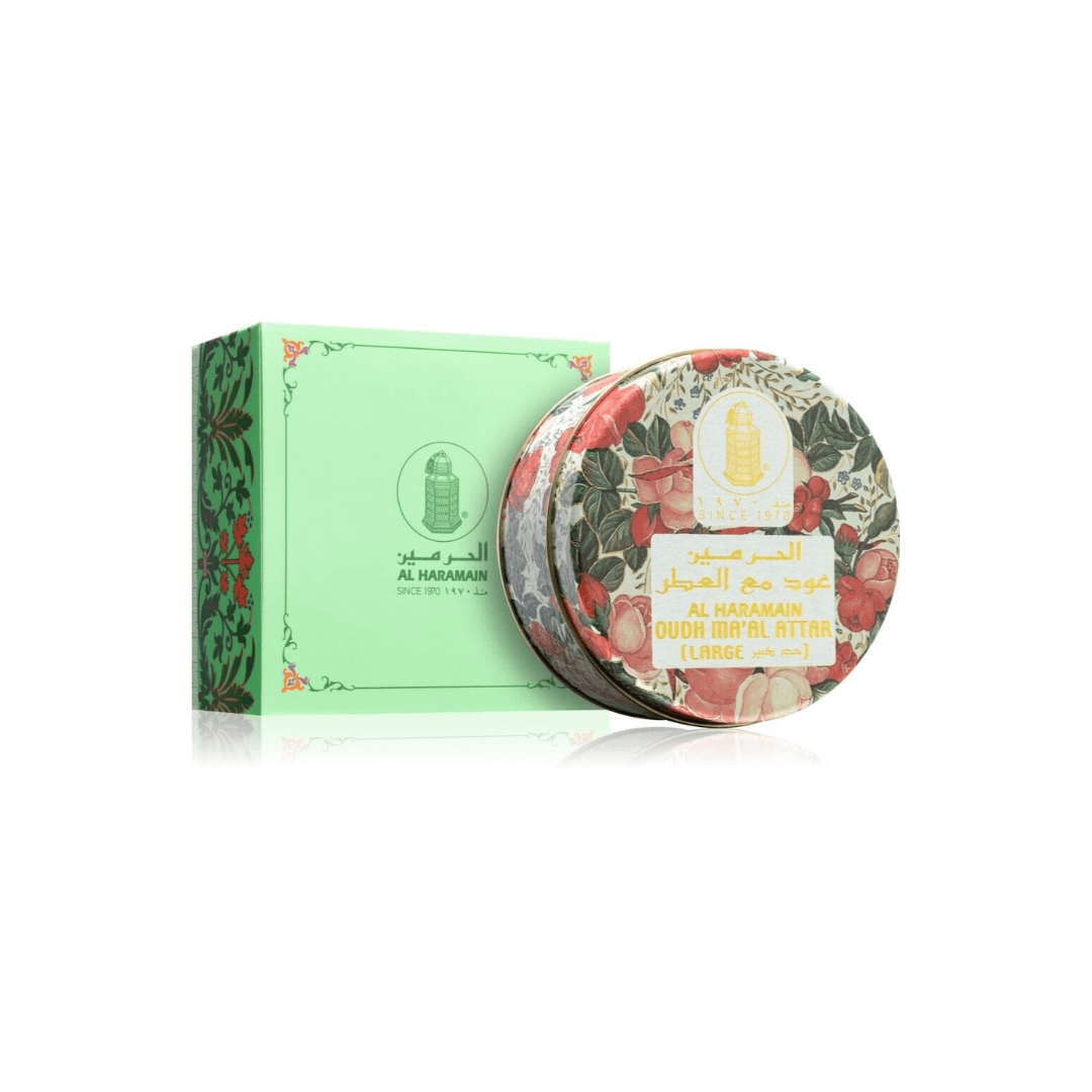 Al Haramain Oudh Maal Attar 50g Incense Bukhoor-Soulo Farabia
