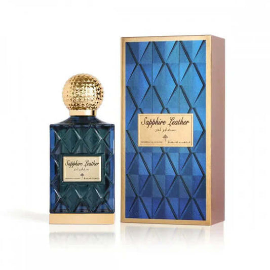 Sapphire Leather 75ml EDP Unisex by Ibrahim Al Qurashi-Soulo Farabia